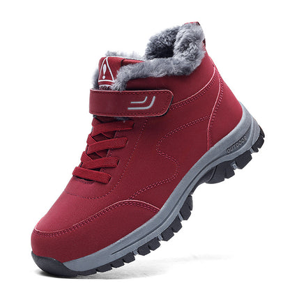 Fleece-Lined Non-Slip Winter Boots