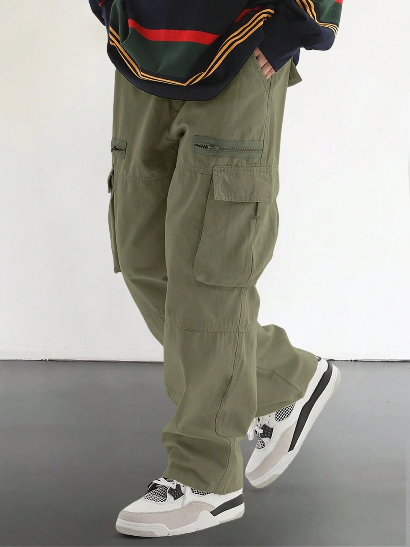 Men's Vintage Relaxed-Fit Cargo Pants