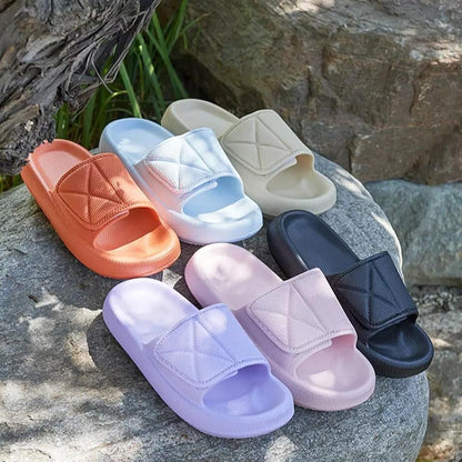 Adjustable Strap Cloud Slides