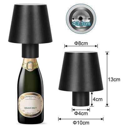 Upcycling Portable Bottle Lamp – RGB Multicolor