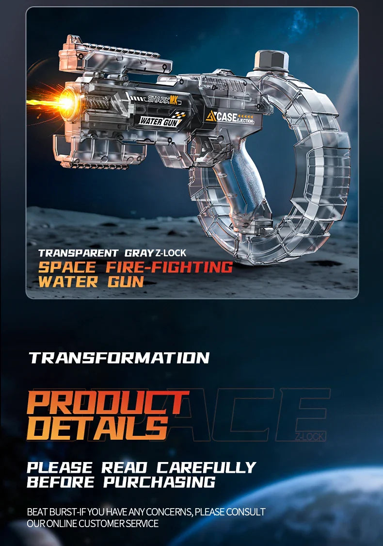 Electric Wrist Ring Water Gun Blaster