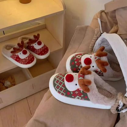 Christmas Cotton Slippers