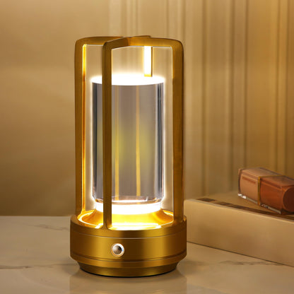 Dimmable Crystal Glass Touch Table Lamp