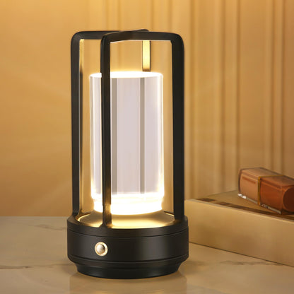Dimmable Crystal Glass Touch Table Lamp