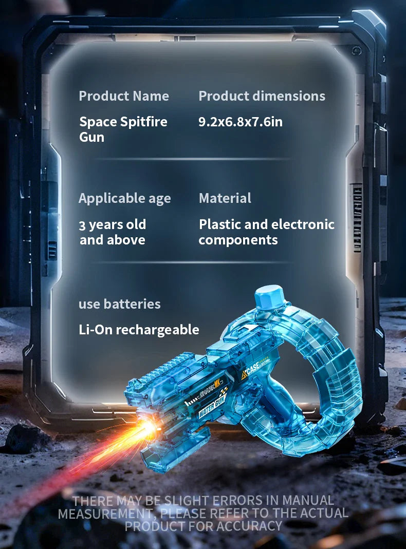 Electric Wrist Ring Water Gun Blaster