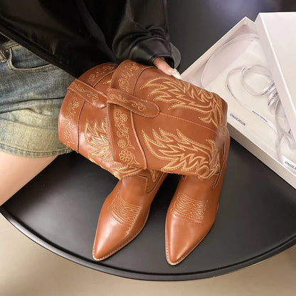 Canyon Leather Western Boots For Women™