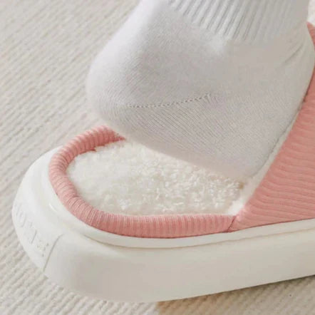Cozy Knit Winter Slippers