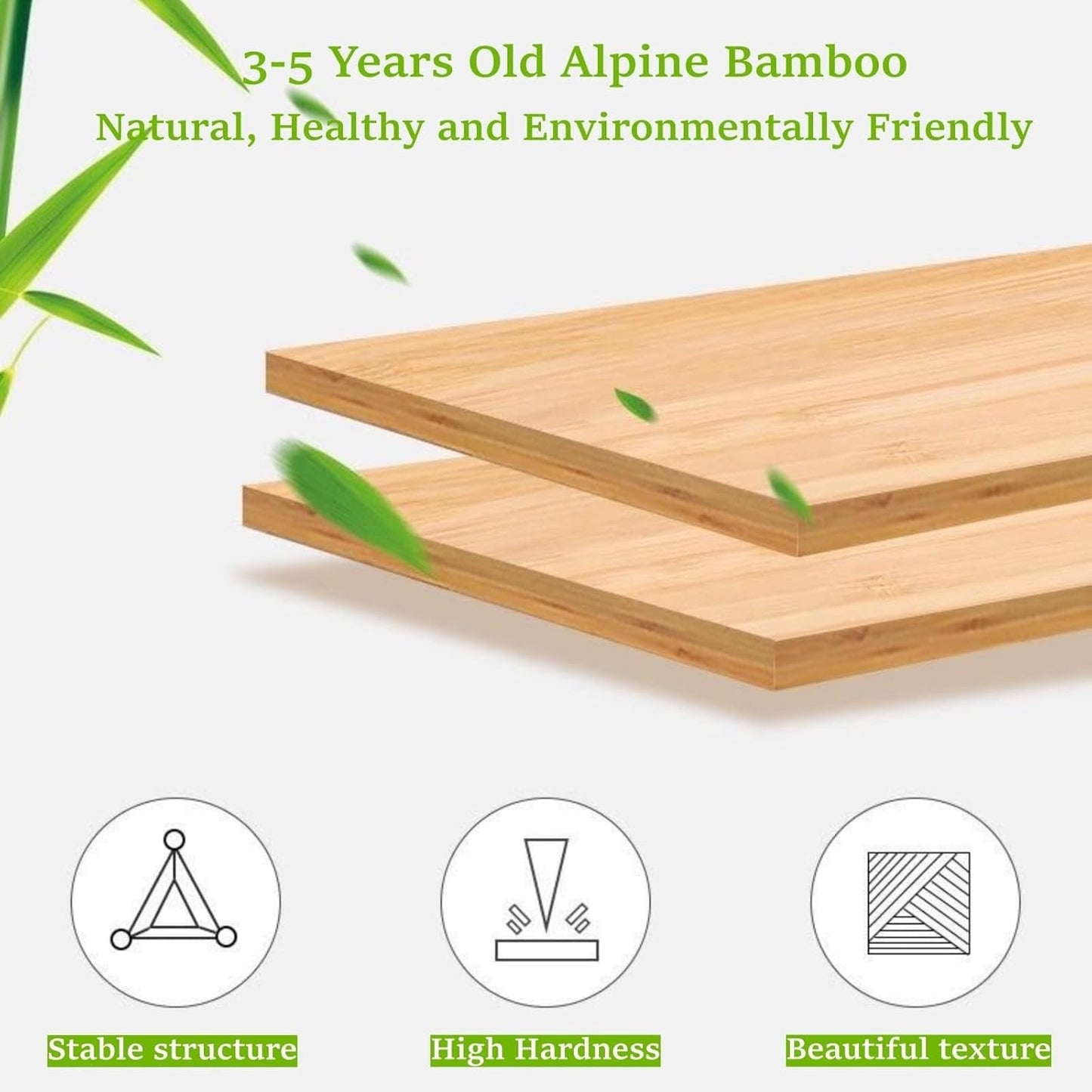 The 9-Tier No-Assembly Bamboo Rack !🌿👟
