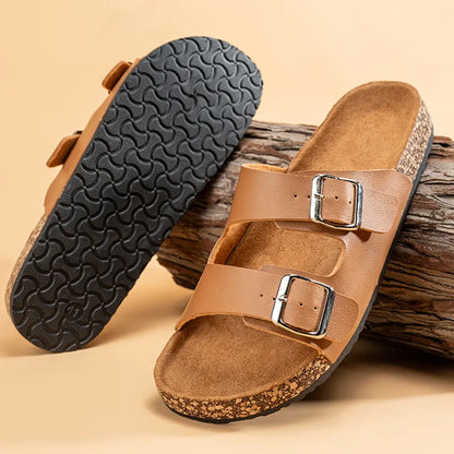 Men Cork Sandals