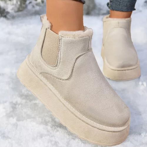 Women's Snow Ankle Boots Soft Plush Winter Shoes