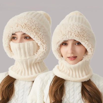 CozyFur Pom Beanie Hood (LIMITED EDITION)