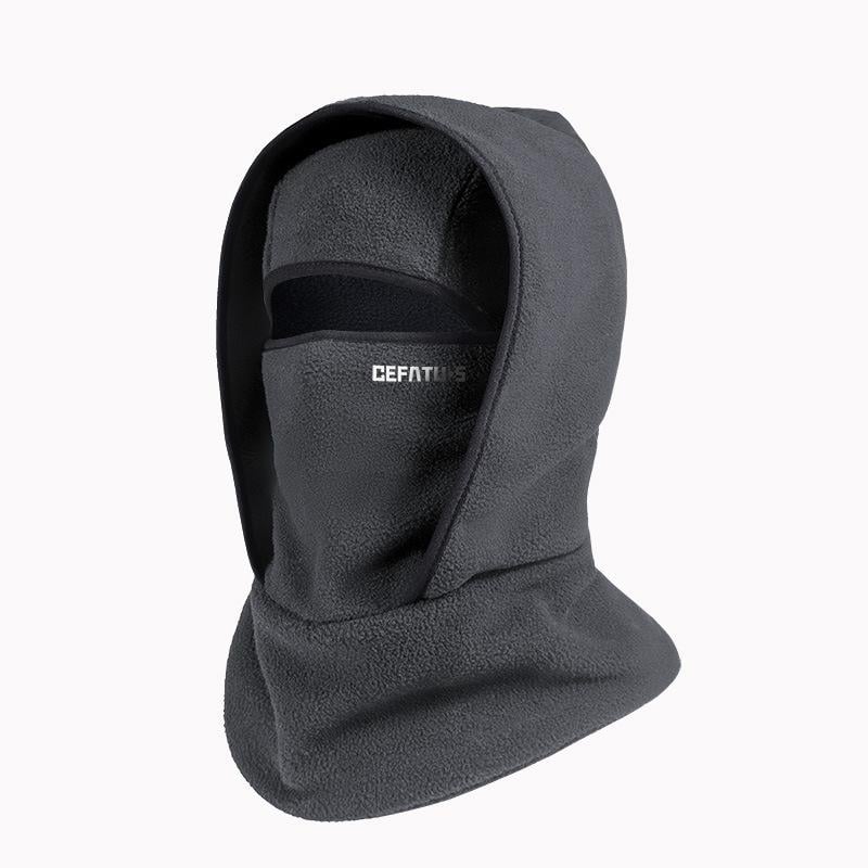 ❄️ Outdoor Winter Warm Hat Neckband Integrated Cycling Mask Sports Ski Head Cover Neck Windproof Cold One-Piece Pullover Hat