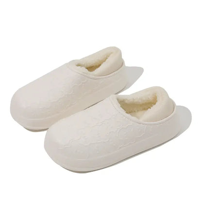 Cotton Fur Bear Clogs