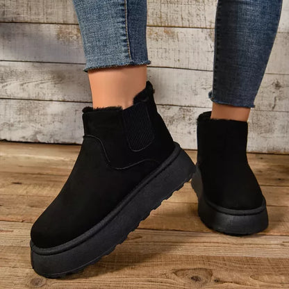 Women's Snow Ankle Boots Soft Plush Winter Shoes