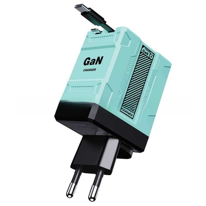 GaNPro 45W Retractable Fast Charger Cube