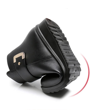 Orthopedic Buckle Leather Boots™