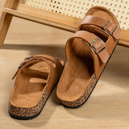 Men Cork Sandals