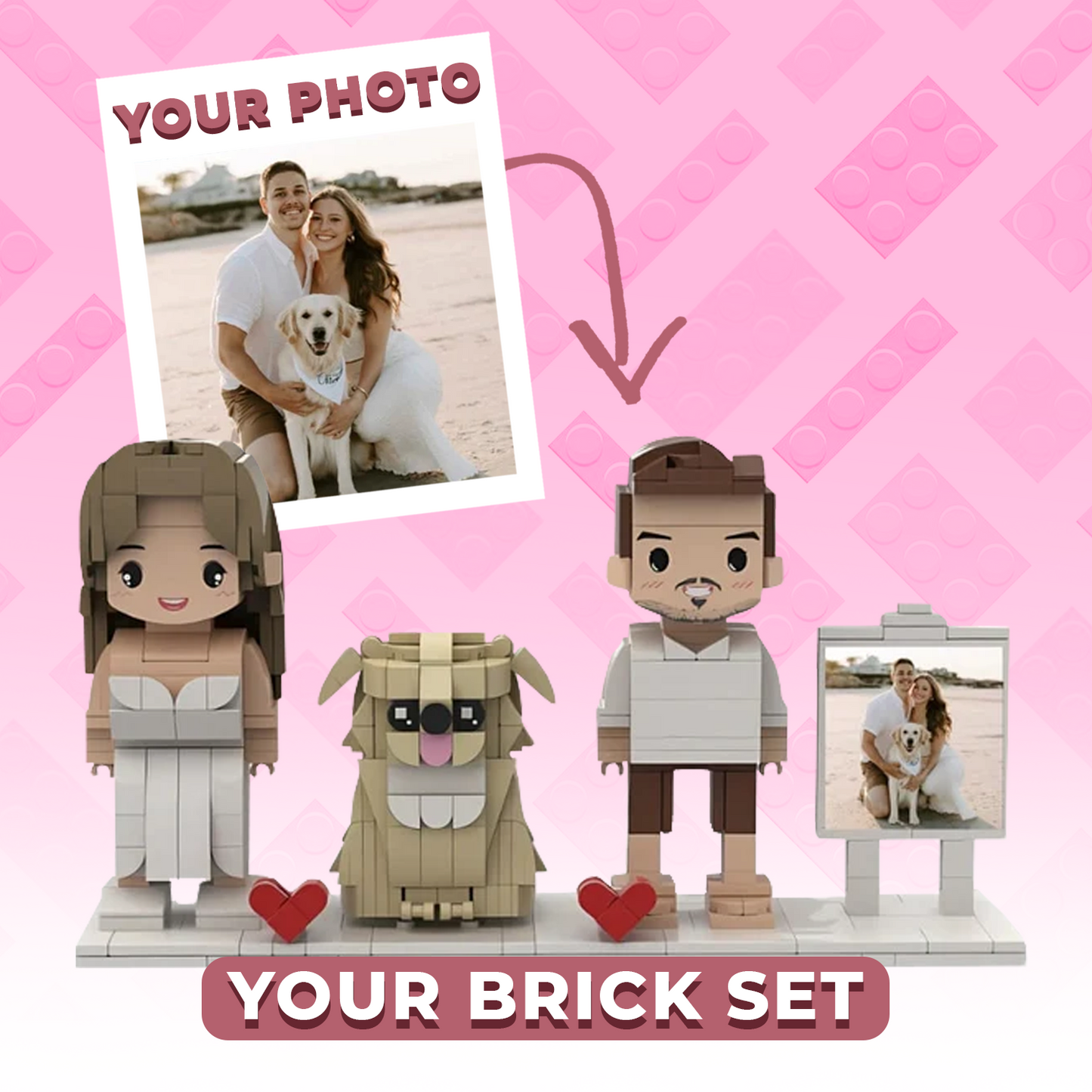 Custom Pet Brick Set – Novarillo Personalized Building Kit