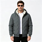 Men’s Fleece-Lined Hooded Jacket
