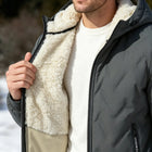 Men’s Fleece-Lined Hooded Jacket