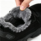 Women’s Fleece-Lined Knit Sneakers