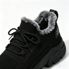 Women’s Fleece-Lined Knit Sneakers
