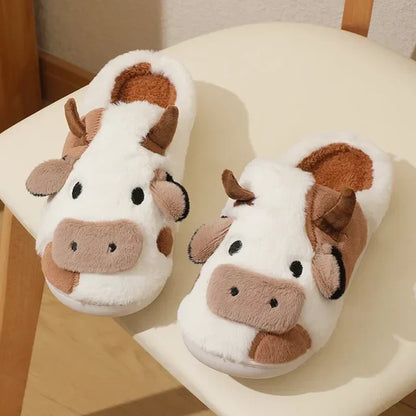 Cloudy Cow Slippers