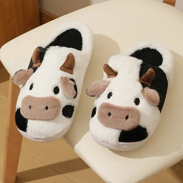 Cloudy Cow Slippers