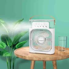 Portable 3-in-1 Air Cooler Fan + Free Ice Cube Maker