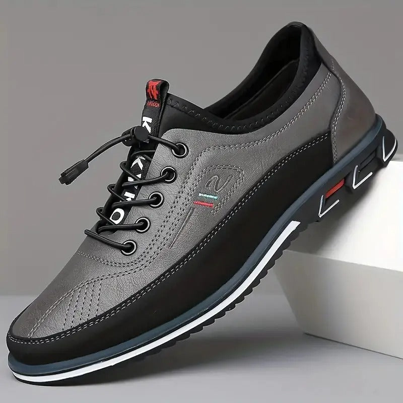 Men's Versatile Soft-soled Casual Leather Shoes