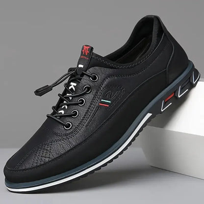 Men's Versatile Soft-soled Casual Leather Shoes