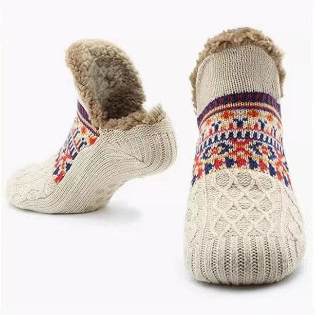 Unisex Cozy Fleece Lined Home Socks