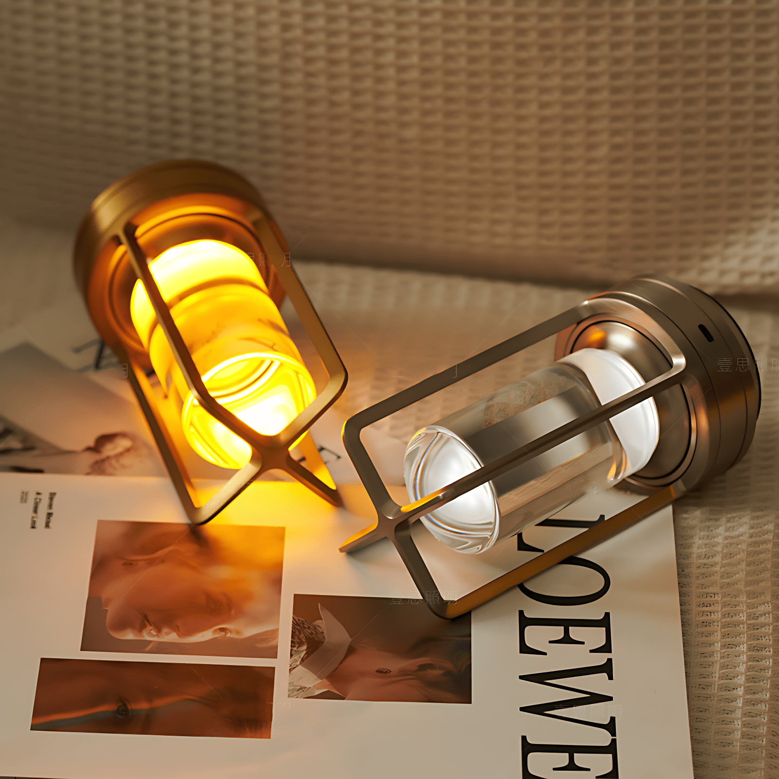 Dimmable Crystal Glass Touch Table Lamp