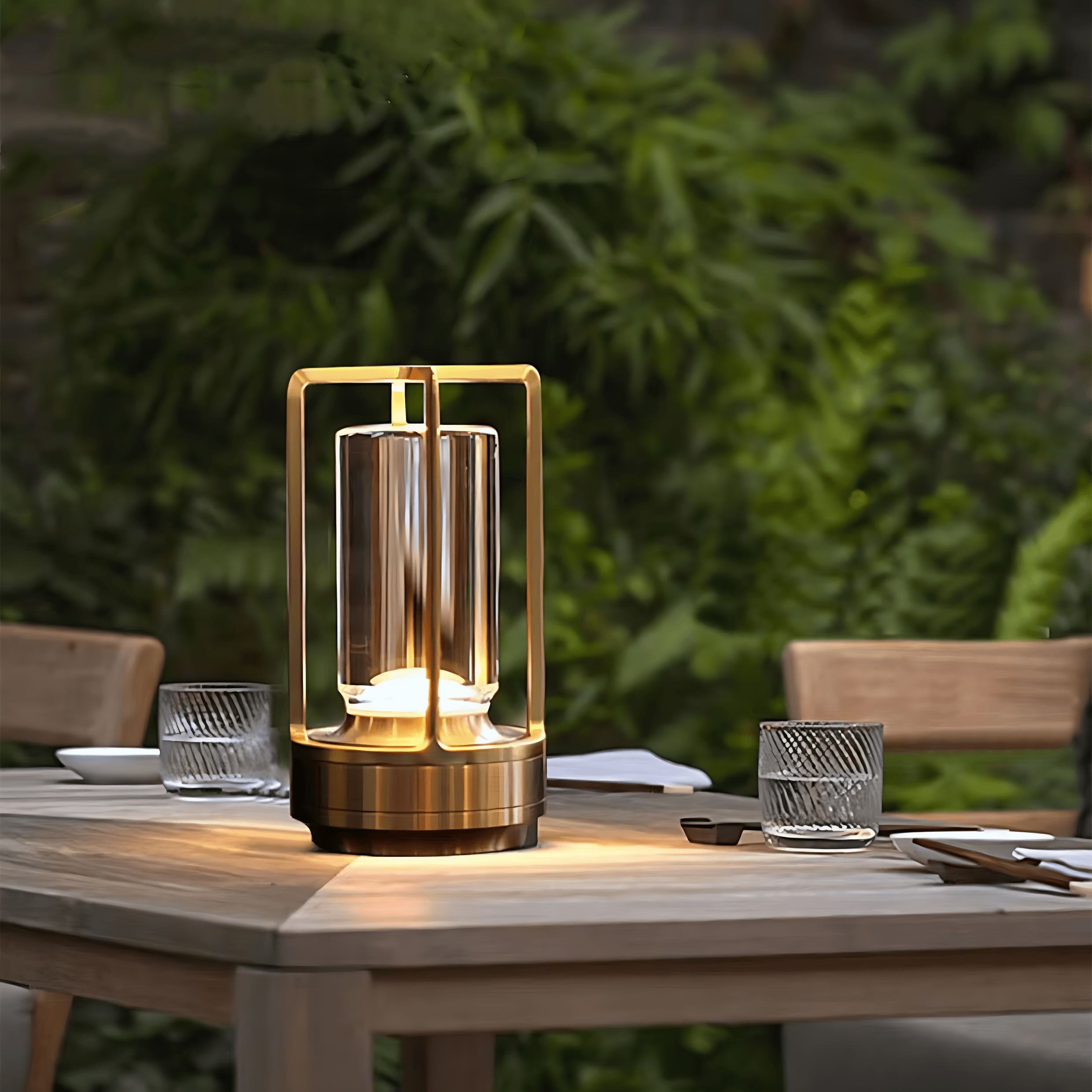 Dimmable Crystal Glass Touch Table Lamp