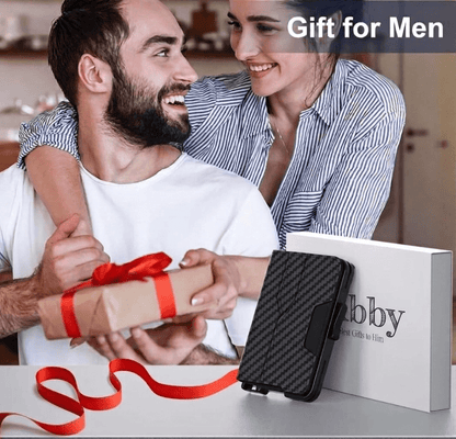 Slim RFID Wallet for Men | Minimalist Pop-Up Card Holder with Cash Slot