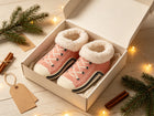 Snowflake Sherpa Slipper Socks