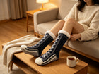Snowflake Sherpa Slipper Socks