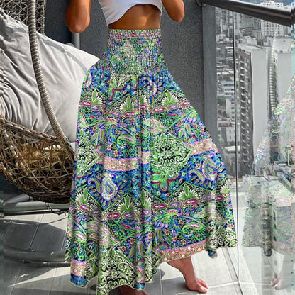👗 LIMITED TIME 50% OFF! ✨ Women's High-Waisted Floral Skirt – Lightweight, Elegant & Versatile 💐