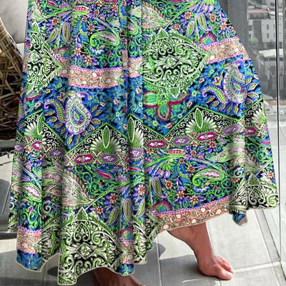 👗 LIMITED TIME 50% OFF! ✨ Women's High-Waisted Floral Skirt – Lightweight, Elegant & Versatile 💐