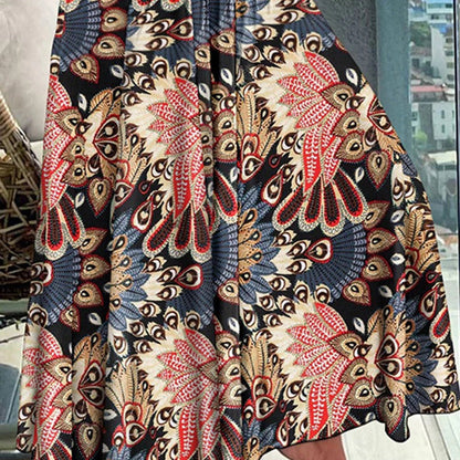 👗 LIMITED TIME 50% OFF! ✨ Women's High-Waisted Floral Skirt – Lightweight, Elegant & Versatile 💐