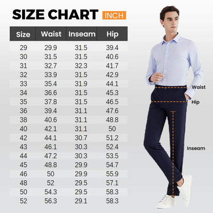 Fliwos Mens Stretch Dress Pants