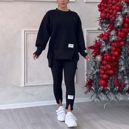 Women's Casual Sweatshirt Leggings Set（50% OFF）