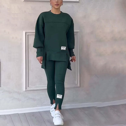 Women's Casual Sweatshirt Leggings Set（50% OFF）