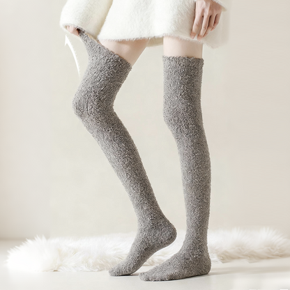 Cozy Thermal Over-The-Knee High Socks