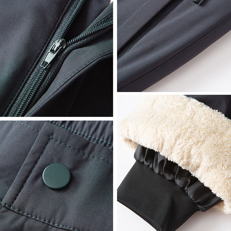 Pantaloni Termici Confortevoli da Uomo con Ginocchiere in Grafene