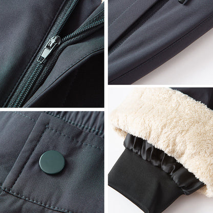 Pantaloni Termici Confortevoli da Uomo con Ginocchiere in Grafene