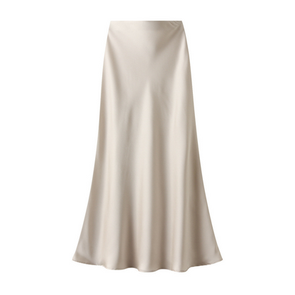 🔥Hot Sale🔥Women's Lustrous High-Waist Satin Skirt