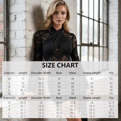 Women's Lace Patchwork Mini Bodycon Dress