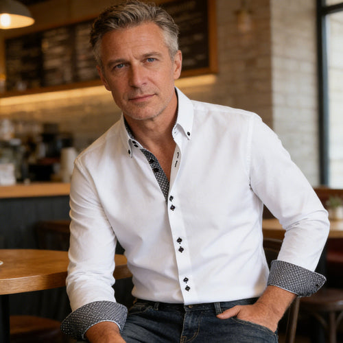 Men's Wrinkle-Free Stretch Dress Shirt