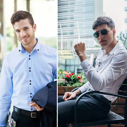 Men's Wrinkle-Free Stretch Dress Shirt
